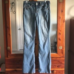 american eagle flare jeans